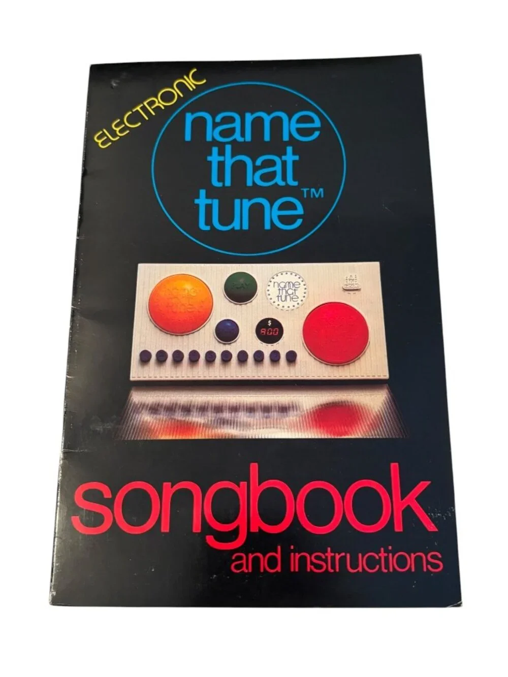 Electronic Name That Tune Game By Castle With Original Box Songbook And Instruct